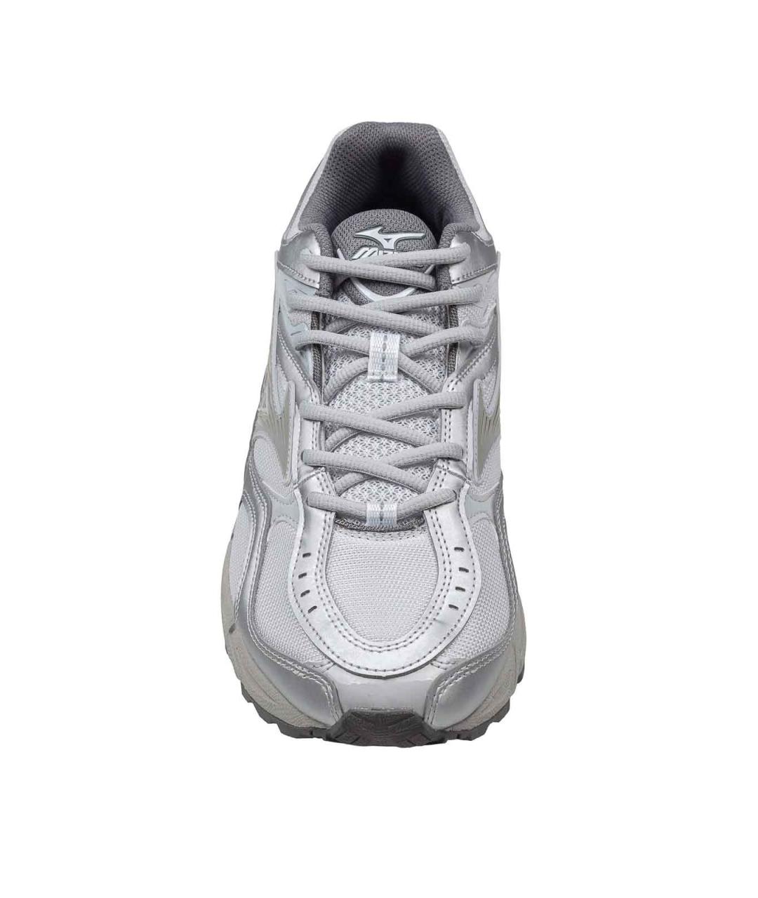 MIZUNO Белые кожаные низкие кроссовки / кеды, фото 3