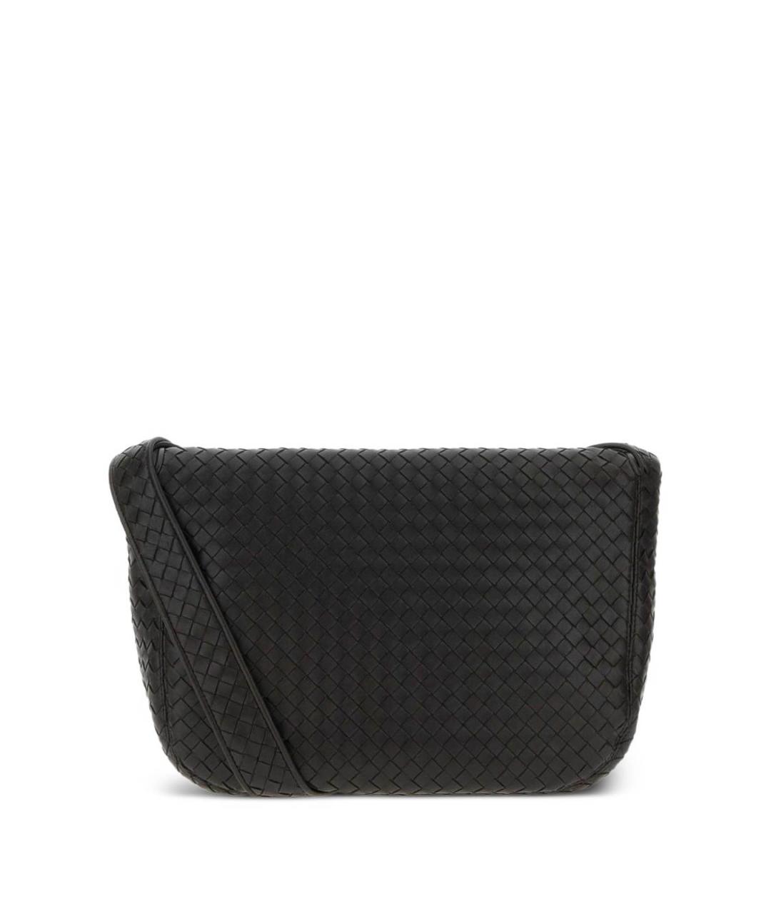 BOTTEGA VENETA Коричневая кожаная сумка на плечо, фото 2