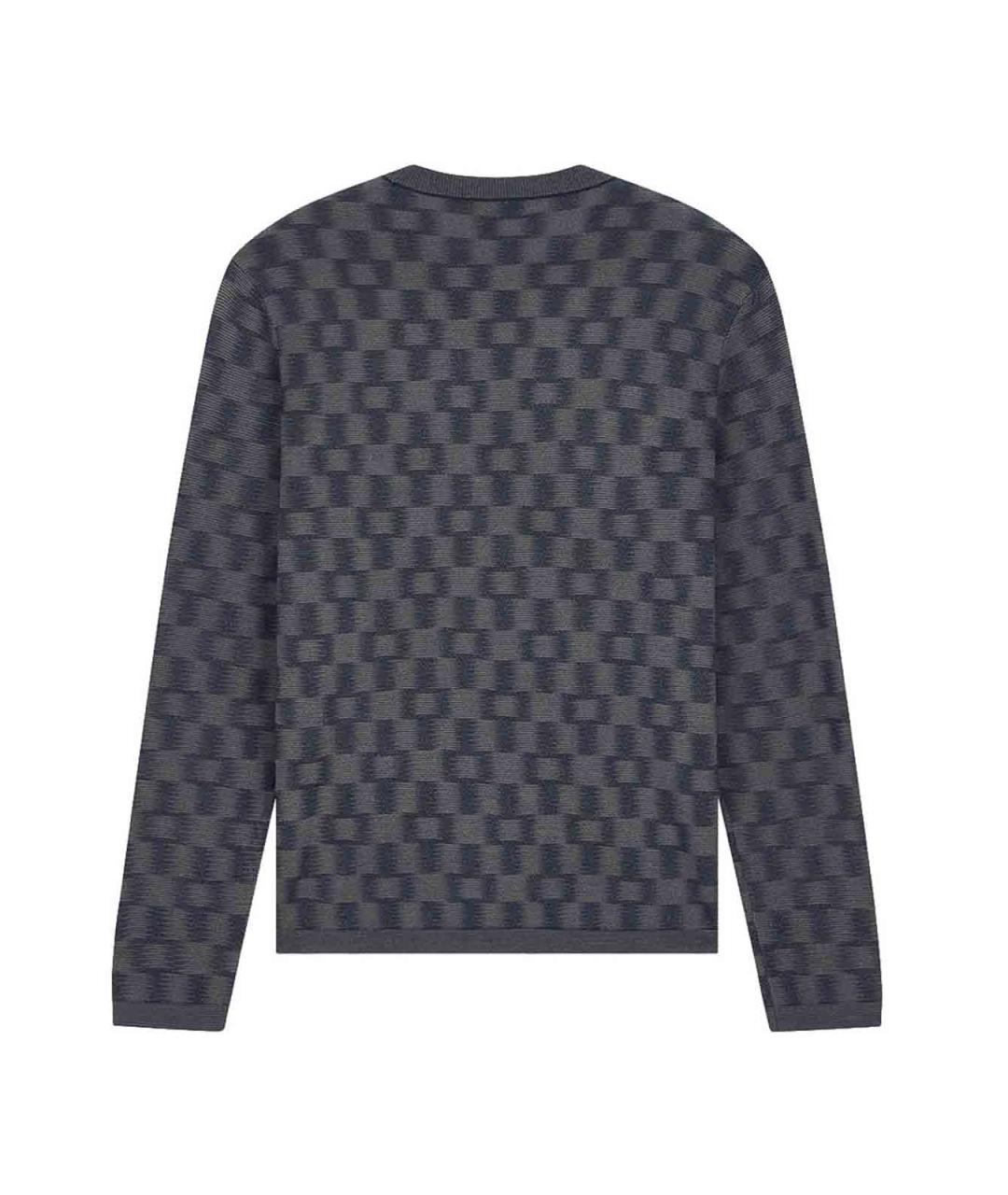 EMPORIO ARMANI Мульти шерстяной джемпер / свитер, фото 2