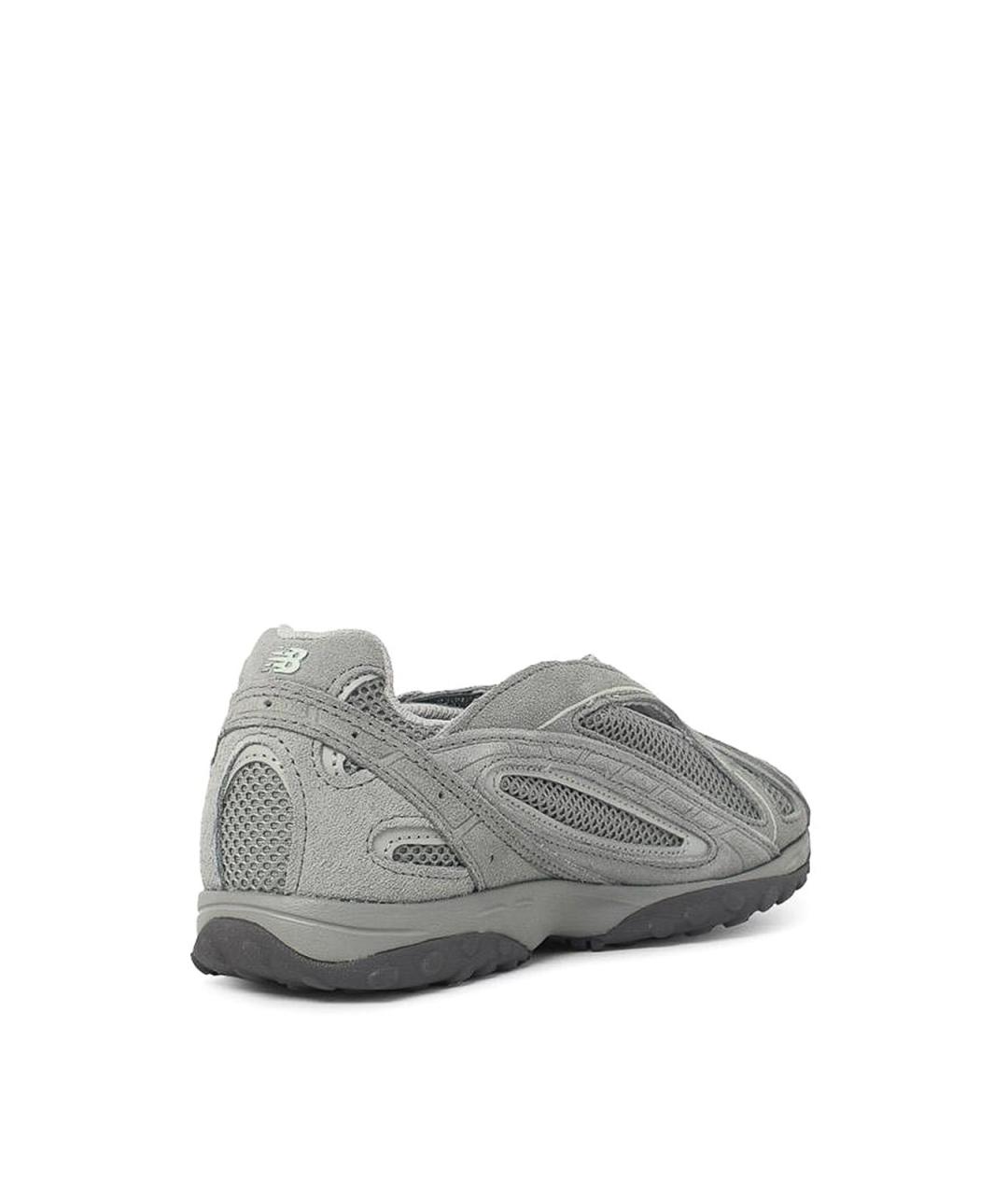 NEW BALANCE Серые замшевые кроссовки, фото 3