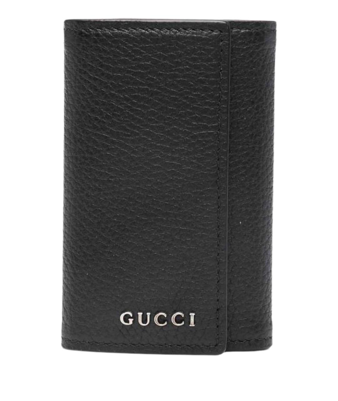 GUCCI Черная ключница, фото 1