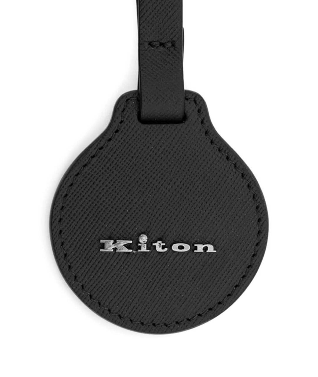 KITON Черный брелок, фото 2