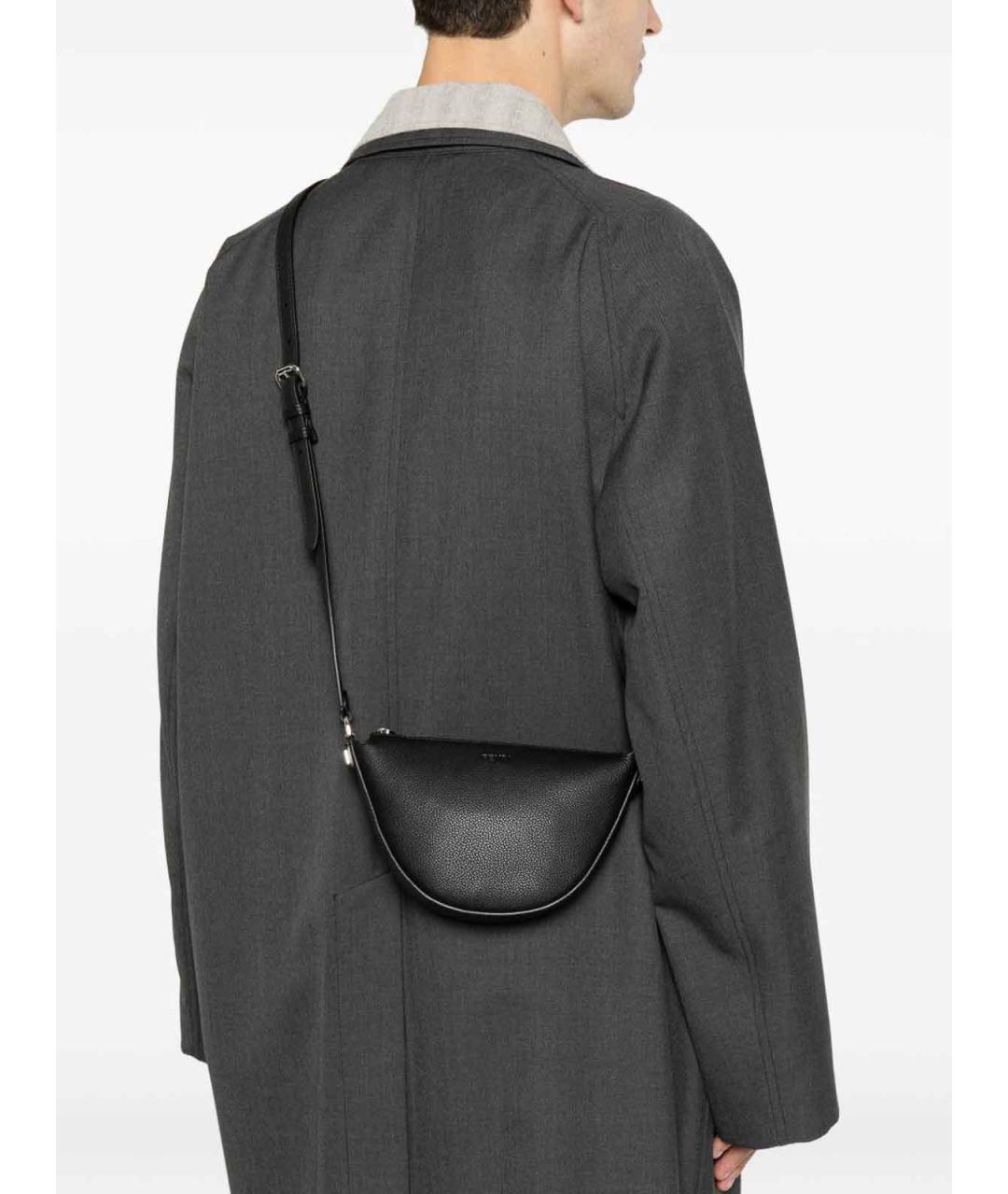 FENDI Черная кожаная сумка на плечо, фото 4
