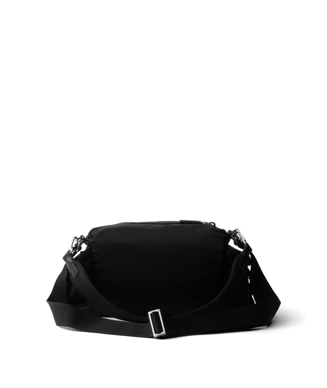 PRADA Черная нейлоновая сумка на плечо, фото 4
