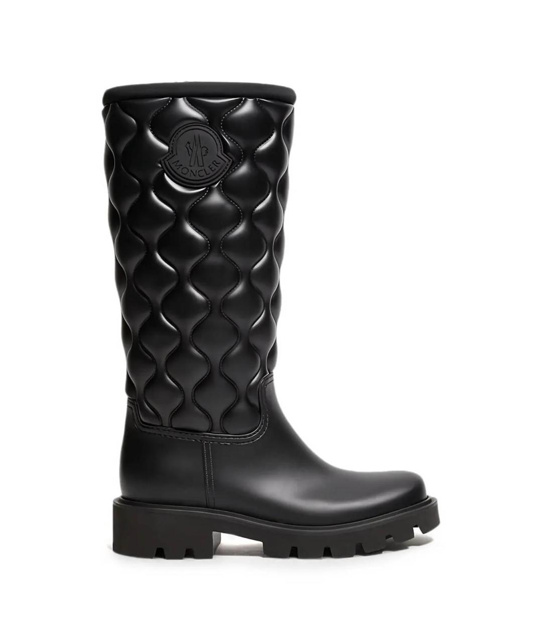 MONCLER Черные сапоги, фото 4