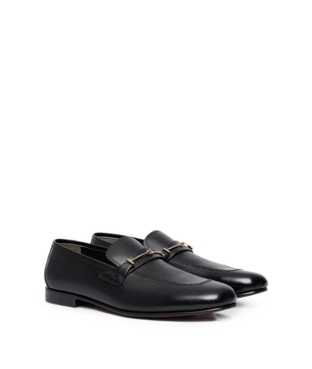 TOM FORD Черные кожаные лоферы, фото 2