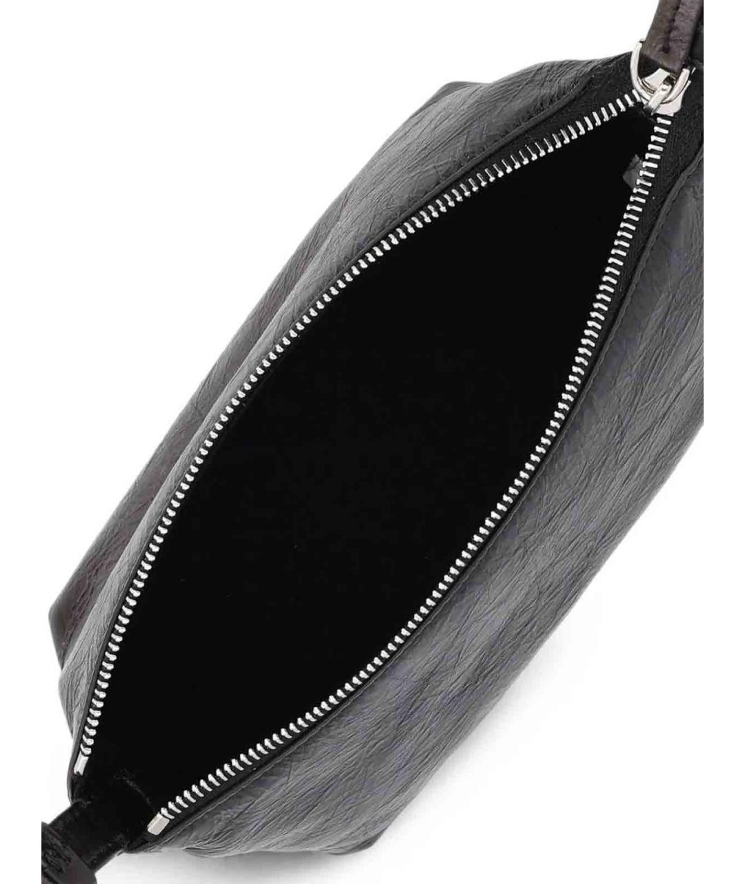 FENDI Черная кожаная сумка через плечо, фото 2