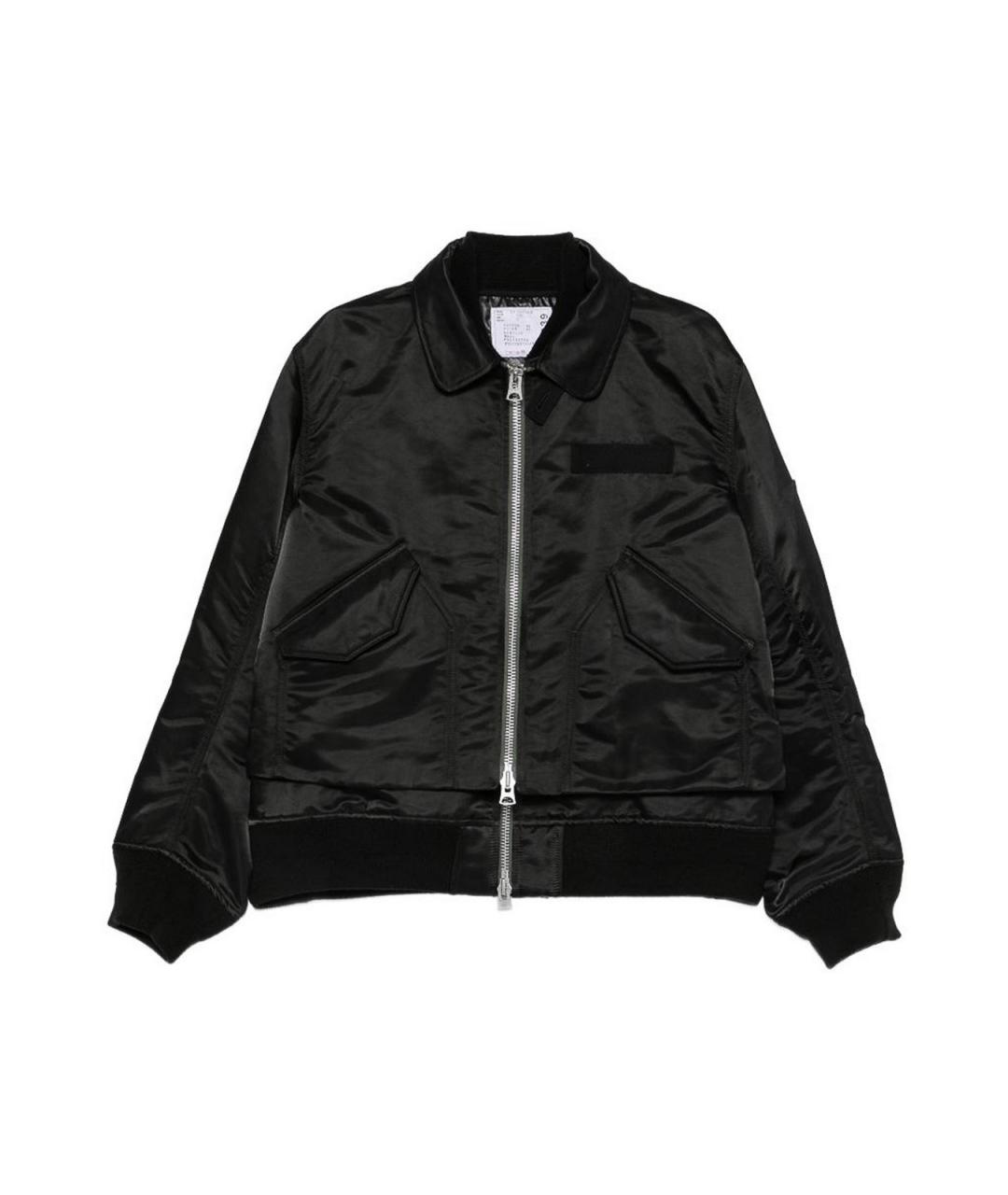 SACAI Черная куртка, фото 6
