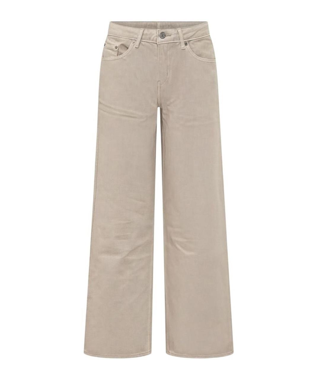 LEVI'S Синие хлопковые прямые джинсы, фото 1