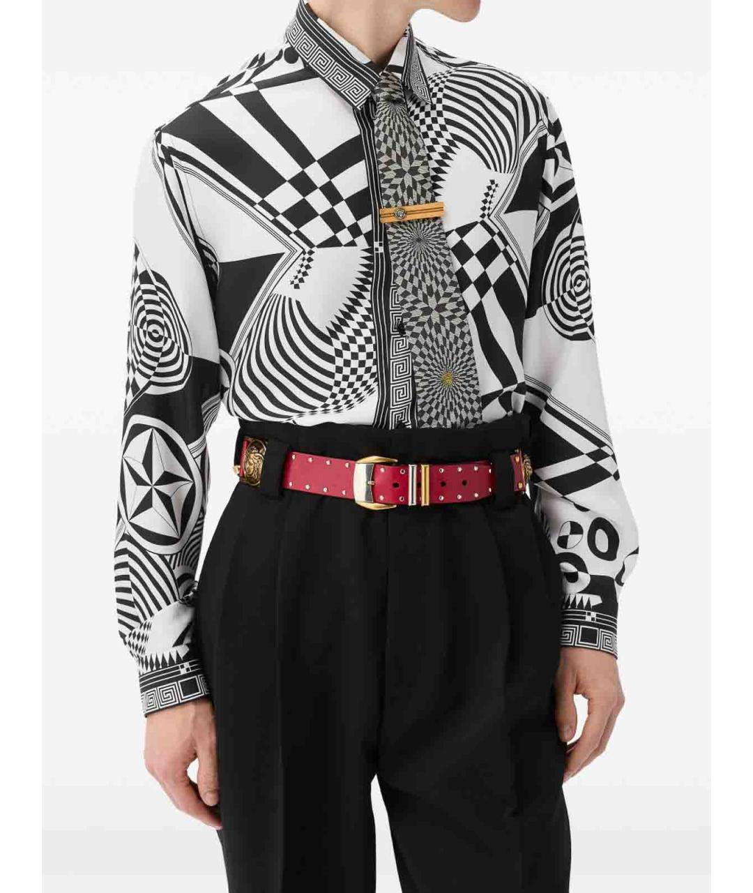VERSACE Мульти шелковая кэжуал рубашка, фото 2
