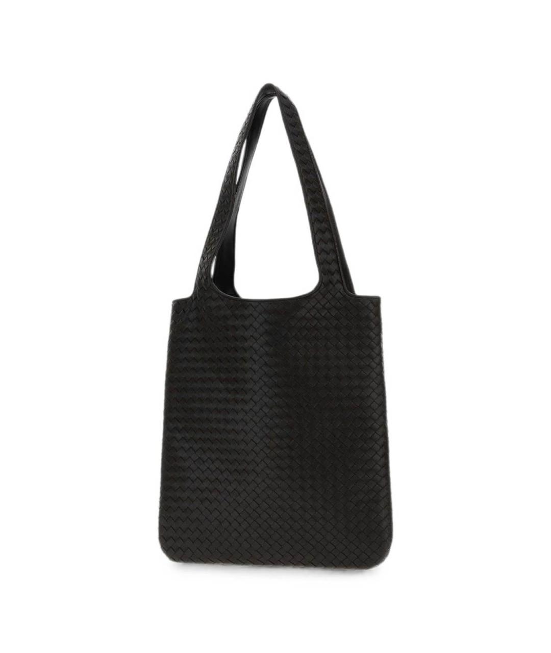 BOTTEGA VENETA Коричневая кожаная сумка тоут, фото 2