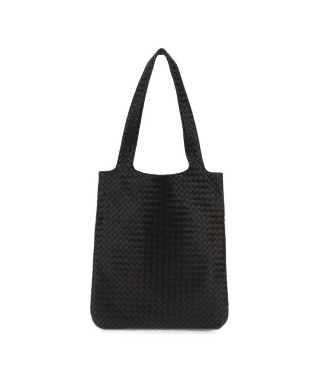 BOTTEGA VENETA Коричневая кожаная сумка тоут, фото 3