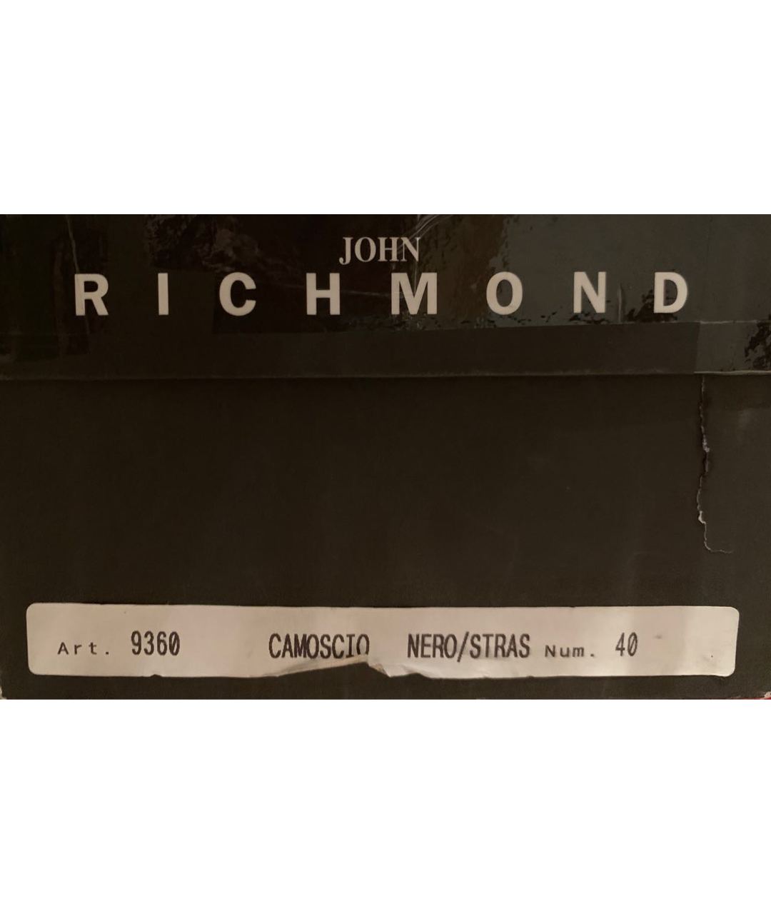 JOHN RICHMOND Черные замшевые туфли, фото 8