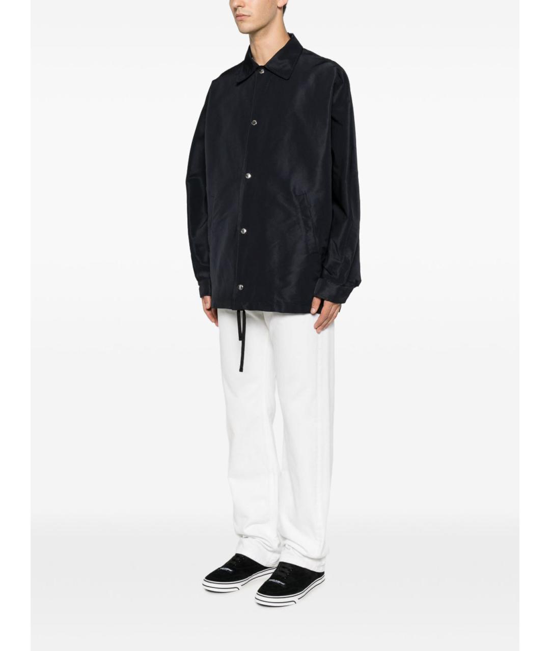 GIVENCHY Темно-синяя полиэстеровая куртка, фото 5