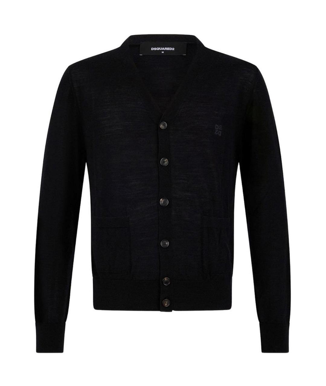DSQUARED2 Черный джемпер / свитер, фото 3