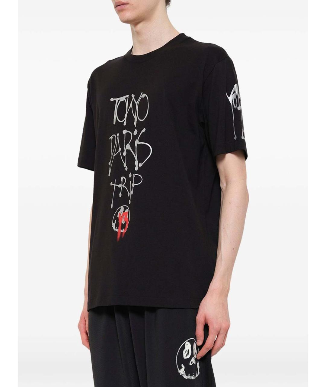 Y-3 Черная футболка, фото 6
