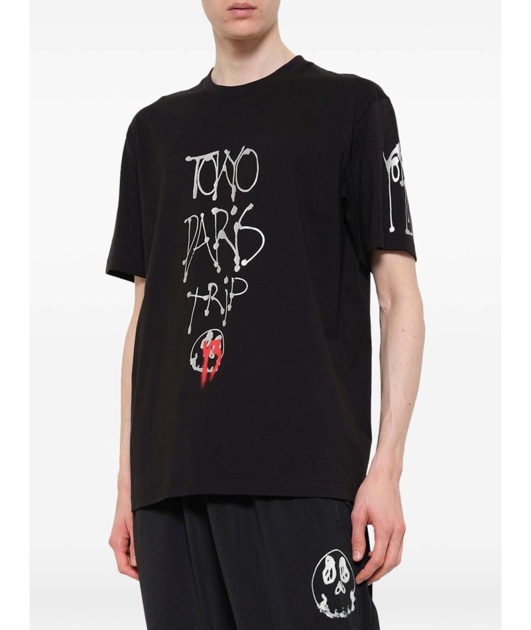 Y-3 Черная футболка, фото 5