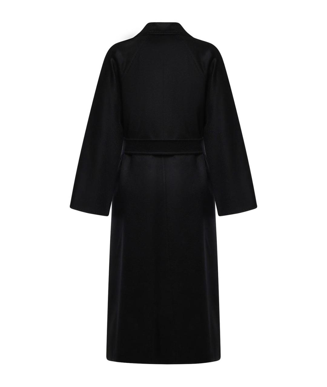 MAX MARA Черное кашемировое пальто, фото 2