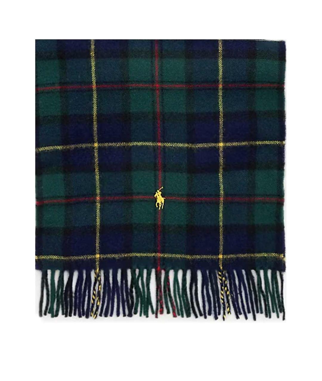 POLO RALPH LAUREN Мульти шерстяной шарф, фото 1