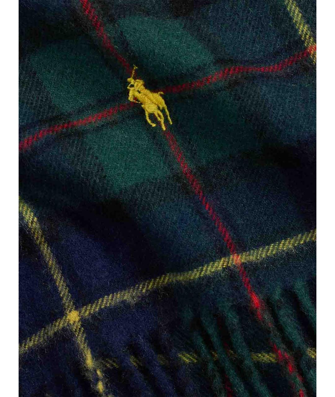 POLO RALPH LAUREN Мульти шерстяной шарф, фото 2