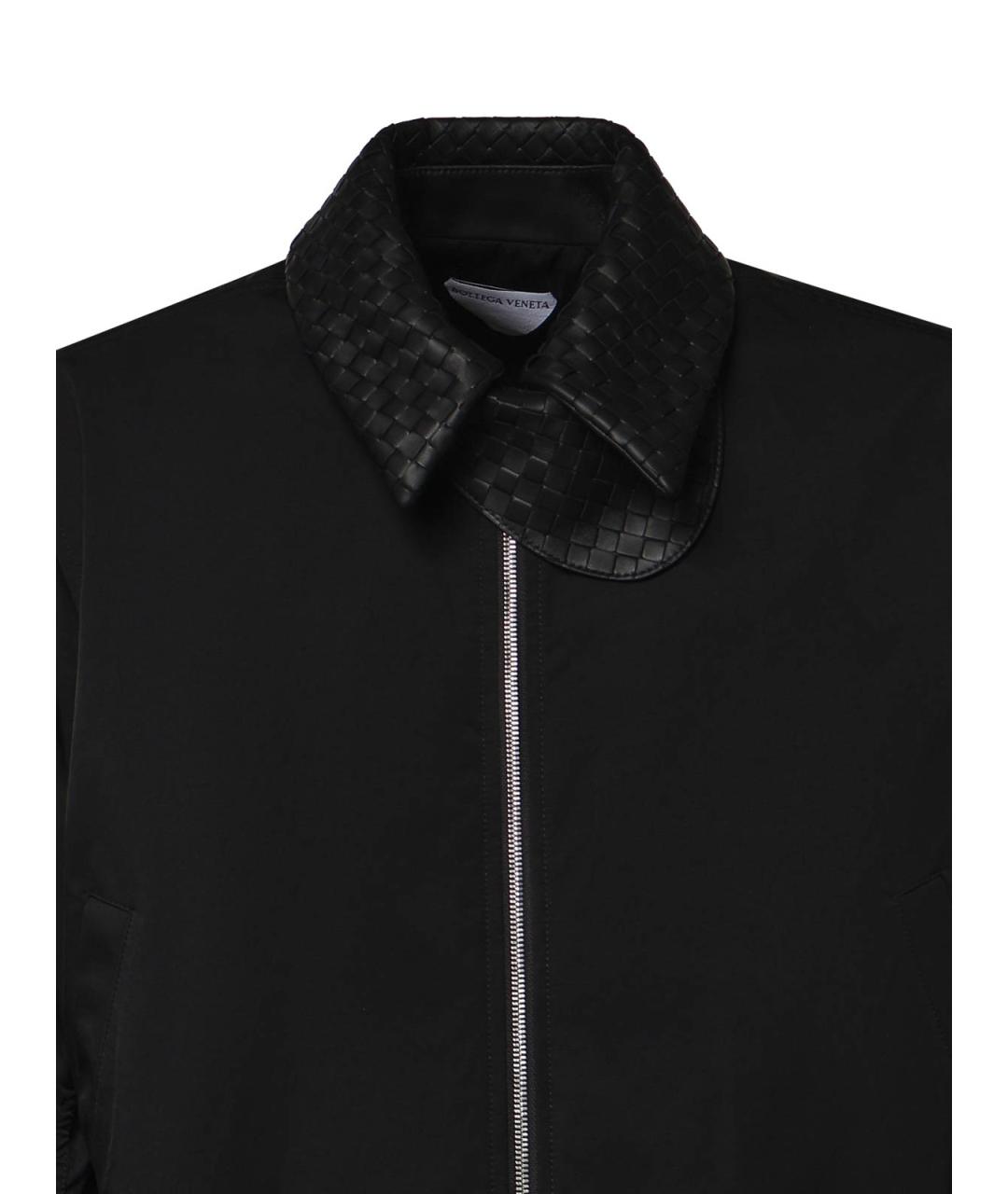 BOTTEGA VENETA Черная хлопковая куртка, фото 3
