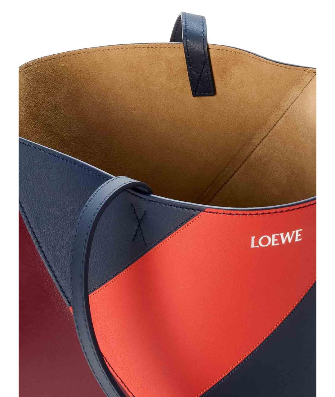 LOEWE Мульти кожаная сумка тоут, фото 4