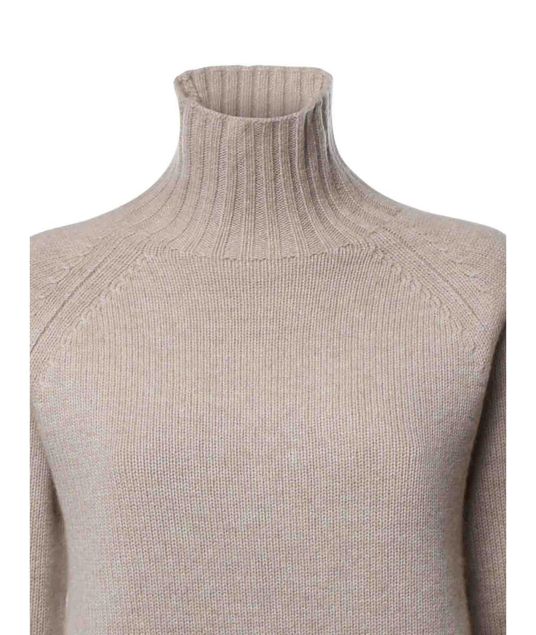 'S MAX MARA Бежевая шерстяная водолазка, фото 3
