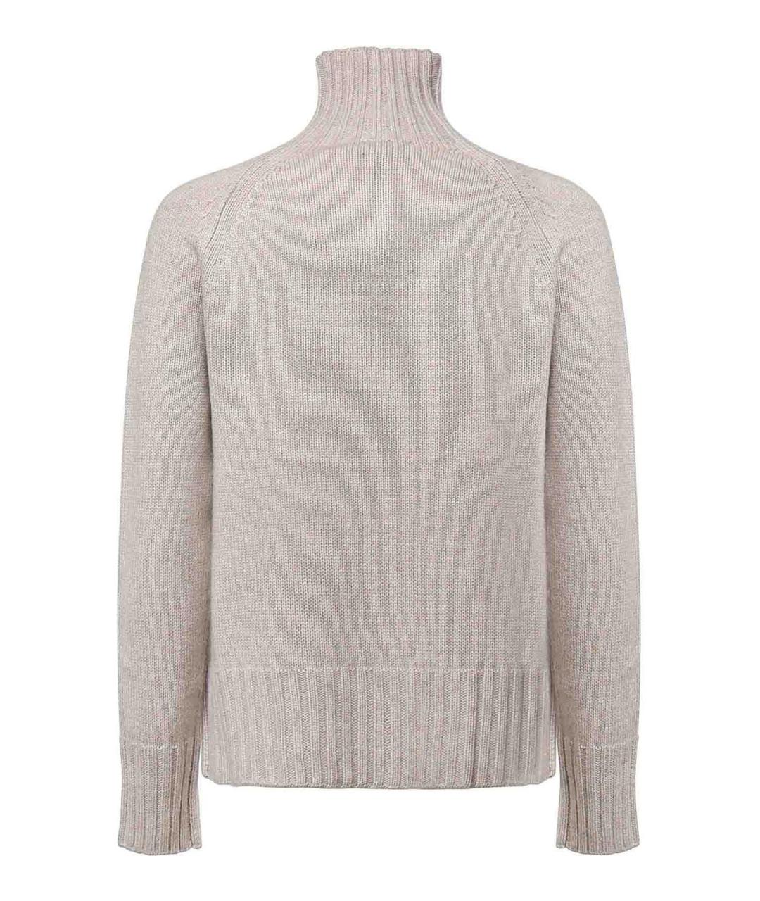 'S MAX MARA Бежевая шерстяная водолазка, фото 2