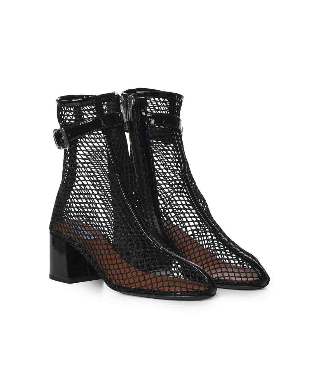 ALAIA Черные текстильные ботинки, фото 4