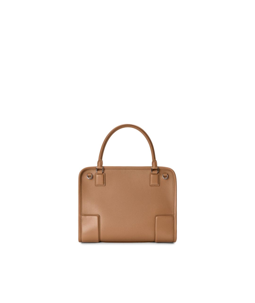 LOEWE Бежевая кожаная сумка тоут, фото 3