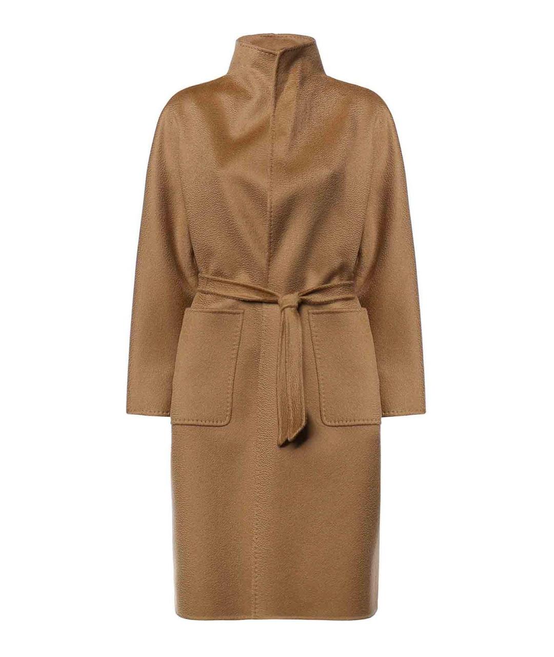 MAX MARA Бежевое кашемировое пальто, фото 1