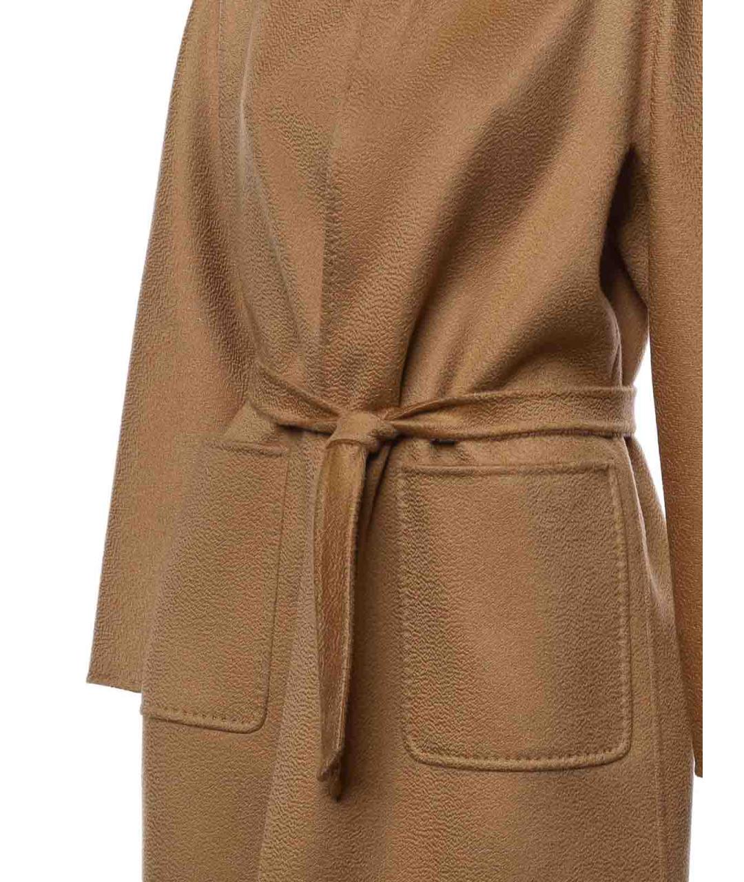 MAX MARA Бежевое кашемировое пальто, фото 3