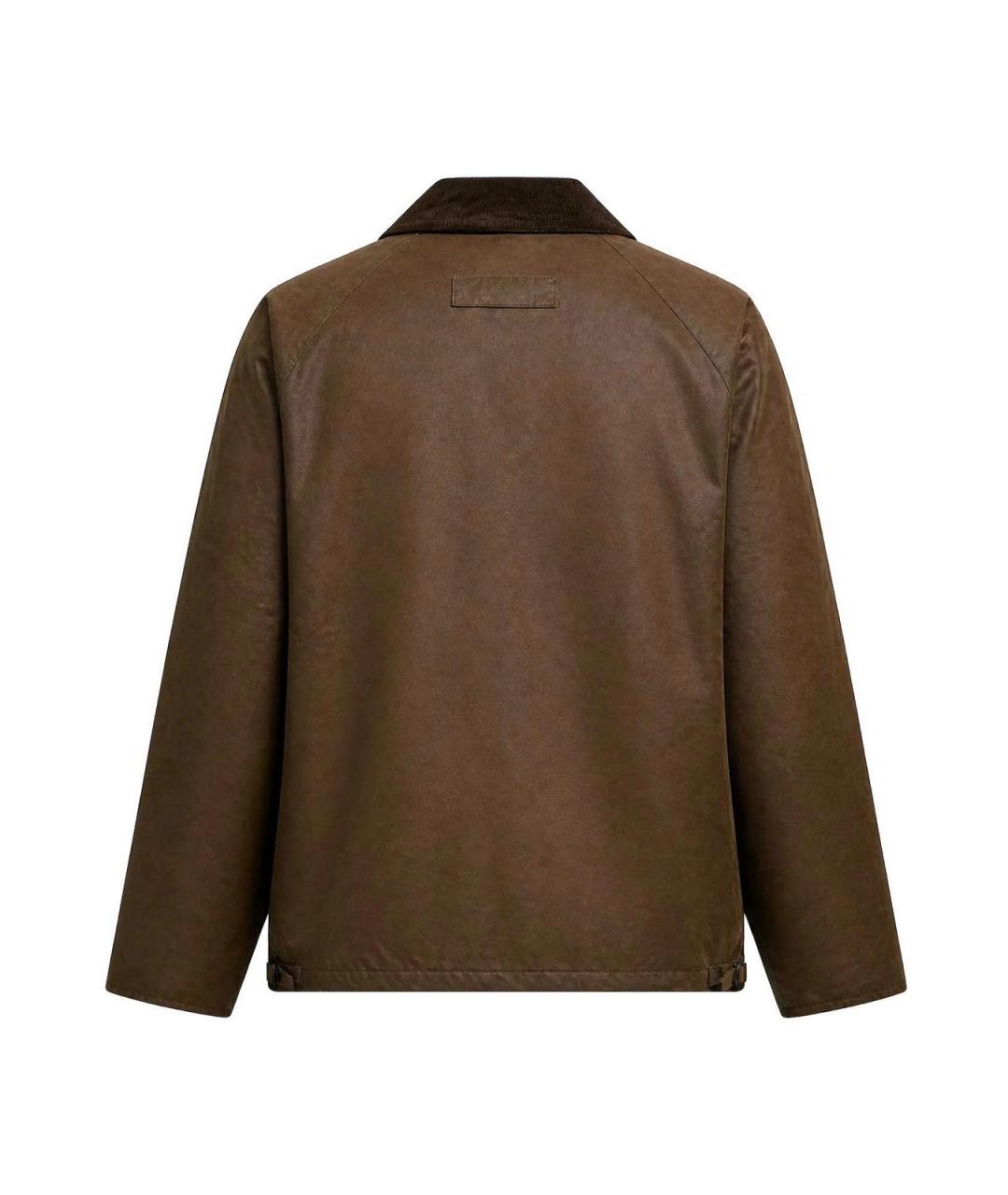 BARBOUR Коричневая хлопковая куртка, фото 2