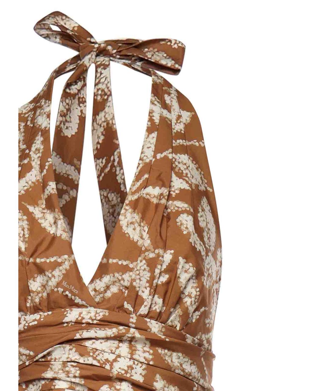 MAX MARA Мульти хлопковое платье, фото 3