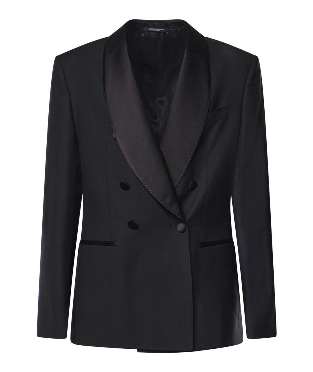 DOLCE&GABBANA Черный пиджак, фото 1