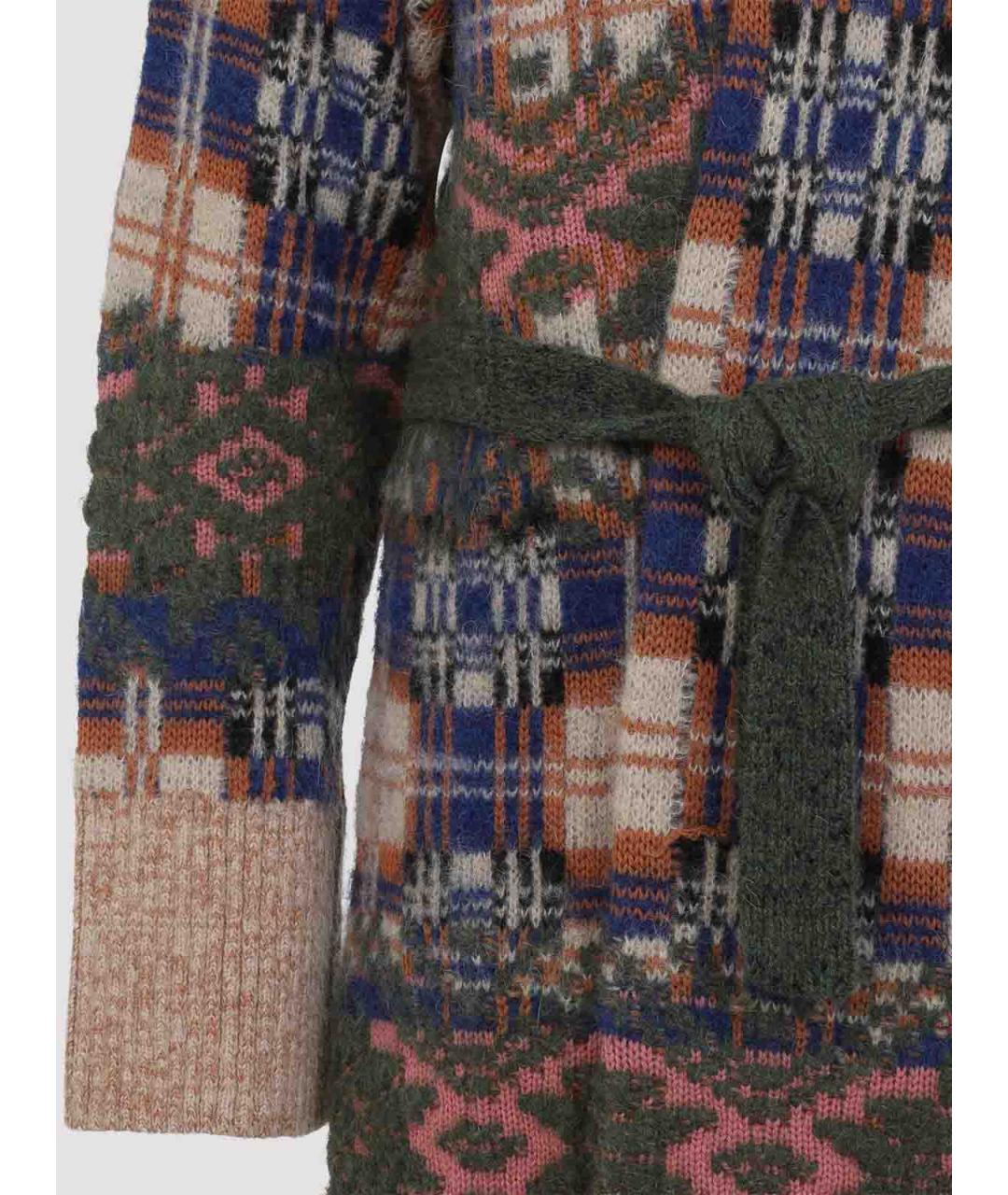 DRIES VAN NOTEN Мульти шерстяной кардиган, фото 4