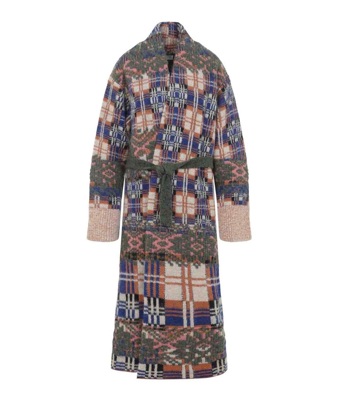 DRIES VAN NOTEN Мульти шерстяной кардиган, фото 1