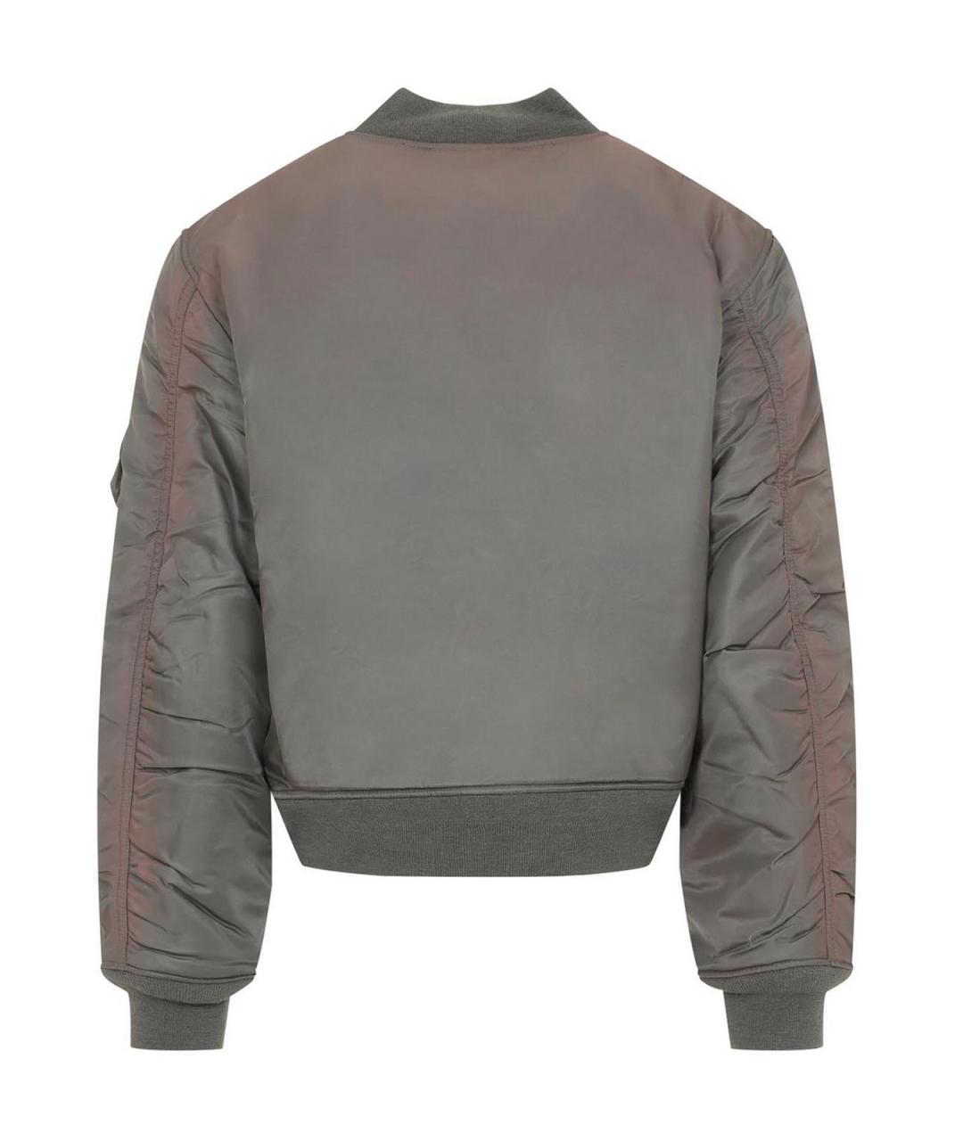 ACNE STUDIOS Серая нейлоновая куртка, фото 2