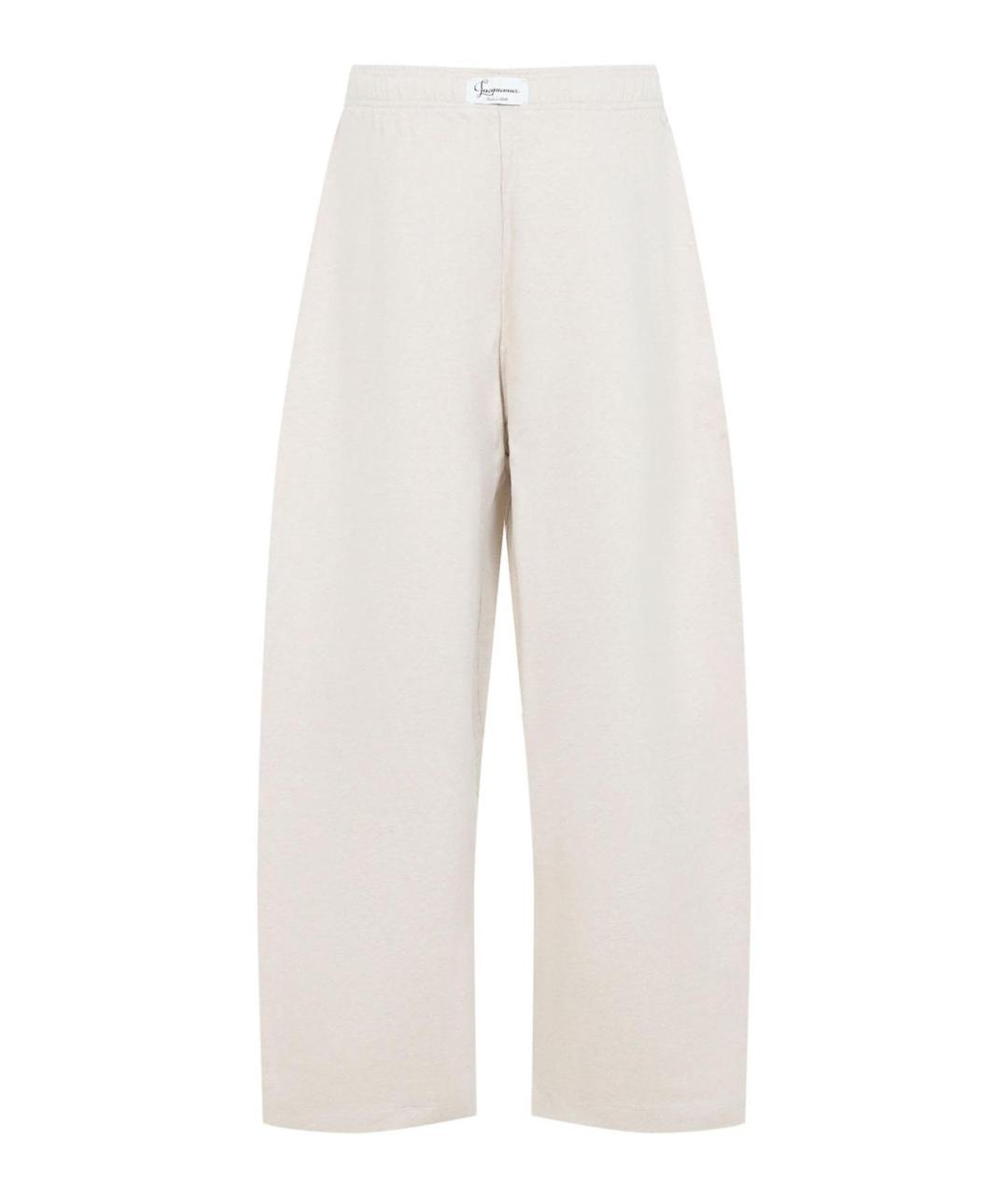 JACQUEMUS Бежевый хлопковый спортивный костюм, фото 2