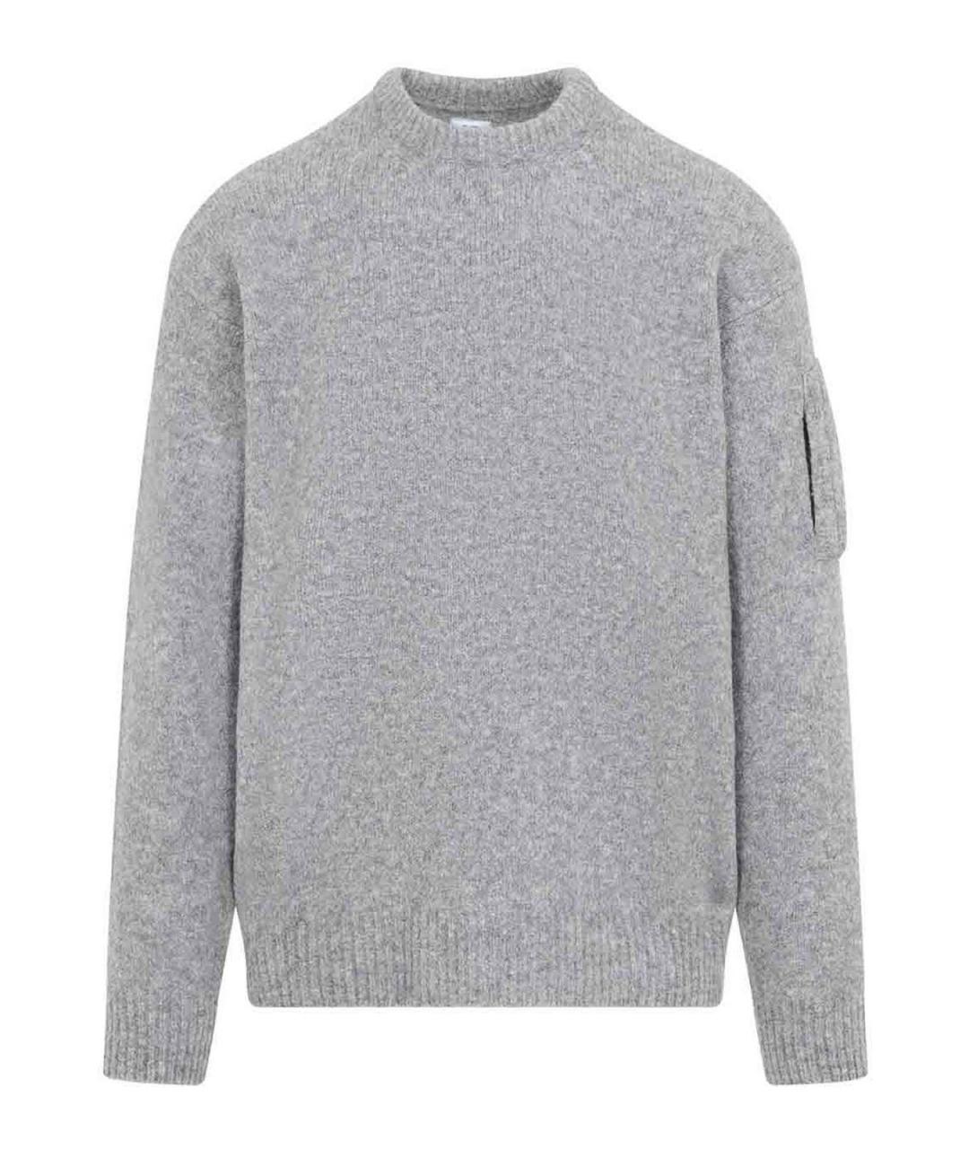 CP COMPANY Серый шерстяной джемпер / свитер, фото 1