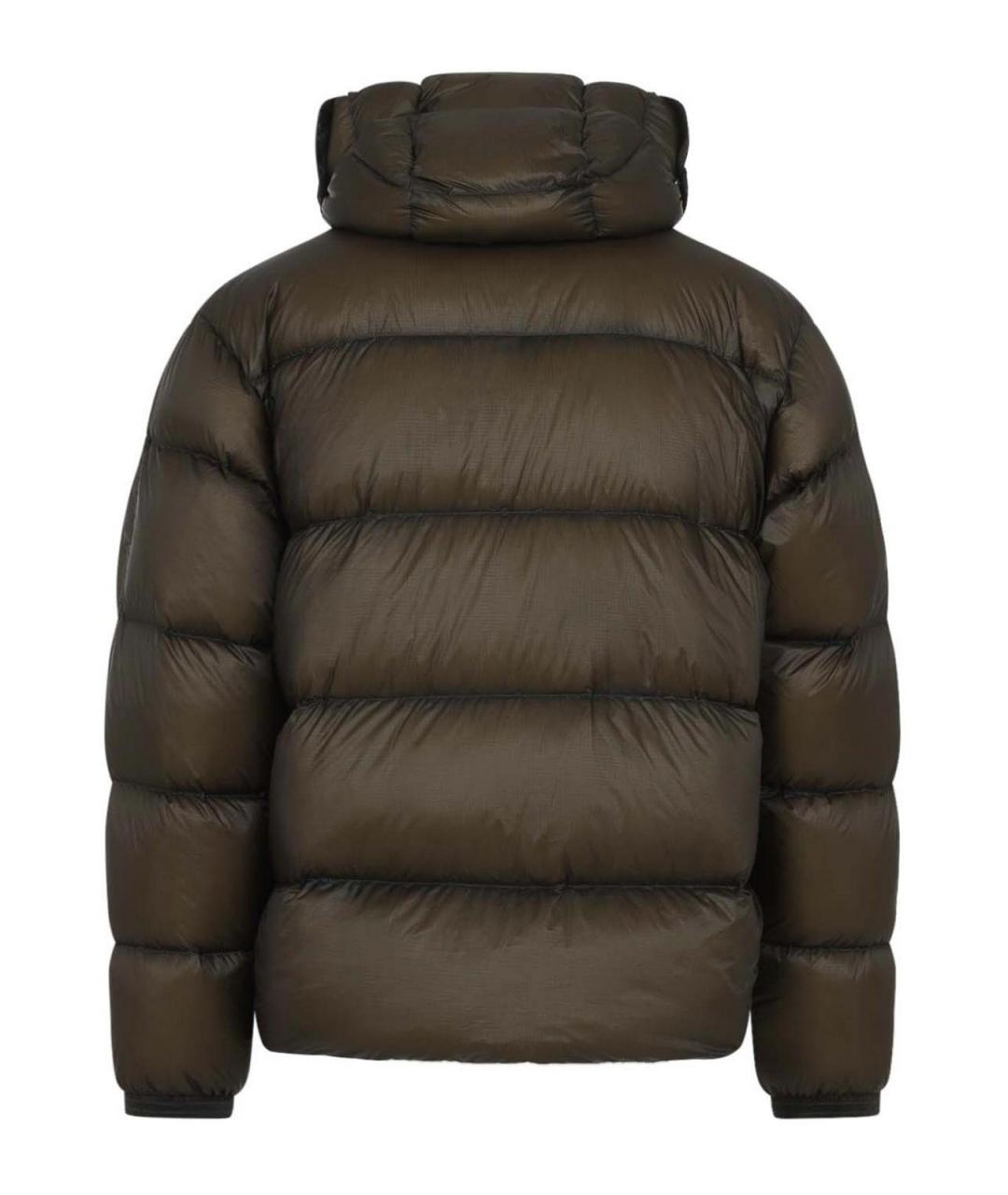 CP COMPANY Зеленый нейлоновый пуховик, фото 2