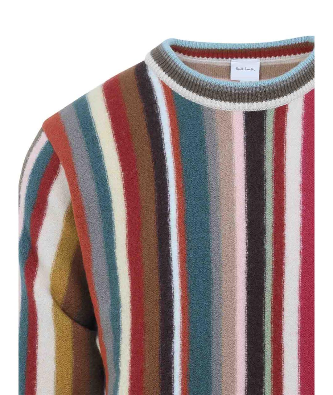 PAUL SMITH Мульти шерстяной джемпер / свитер, фото 3