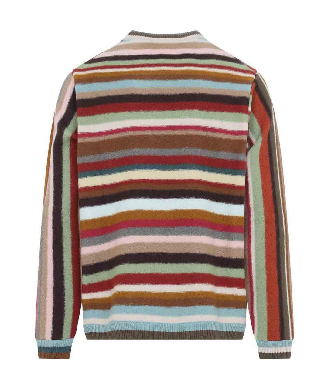 PAUL SMITH Мульти шерстяной джемпер / свитер, фото 2