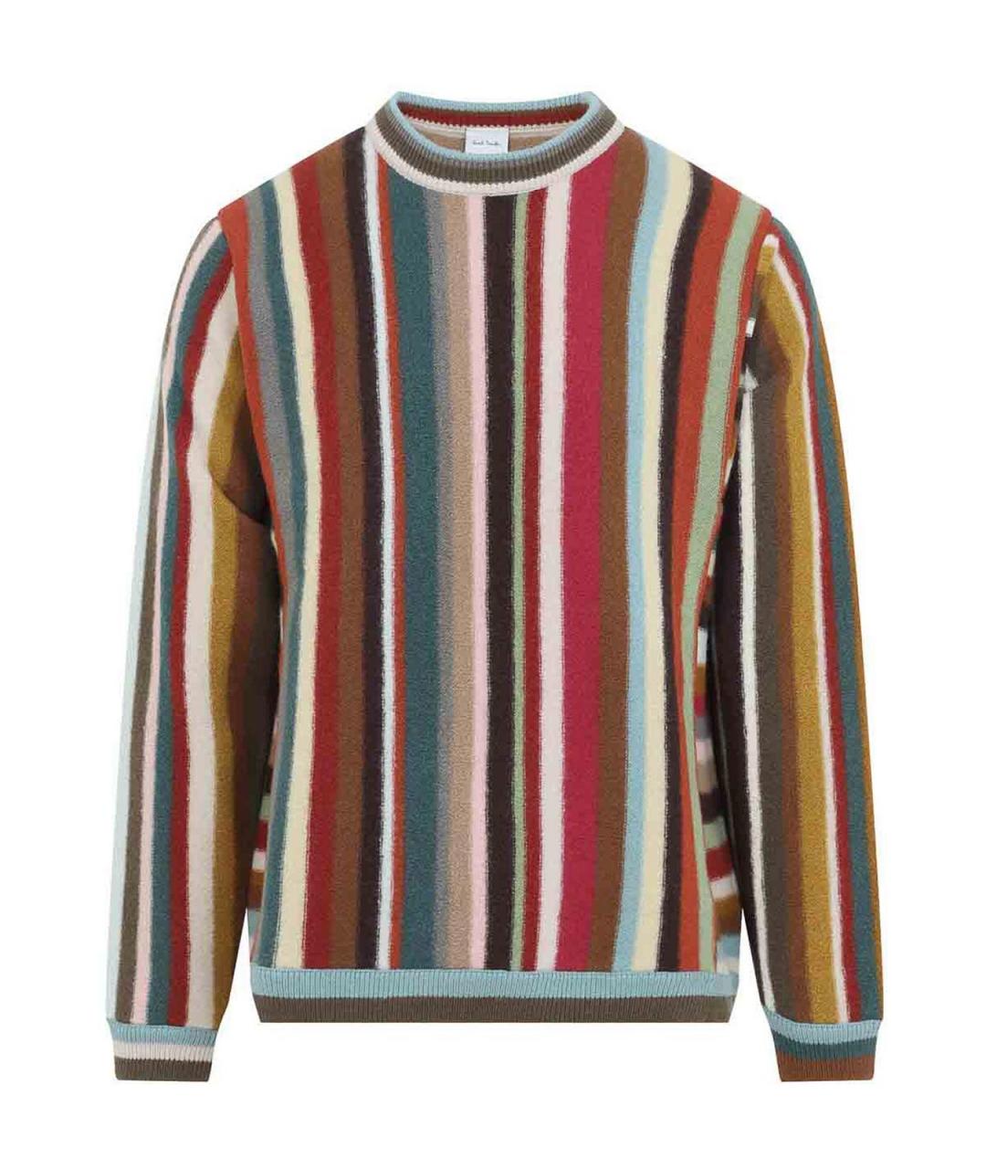 PAUL SMITH Мульти шерстяной джемпер / свитер, фото 1