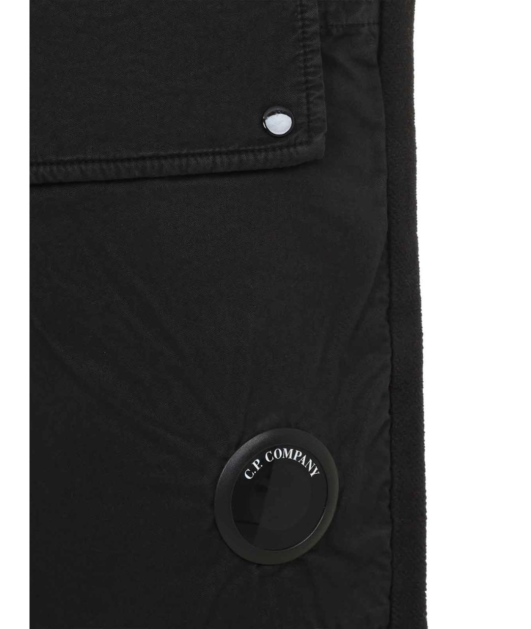 CP COMPANY Черный хлопковый спортивный костюм, фото 3