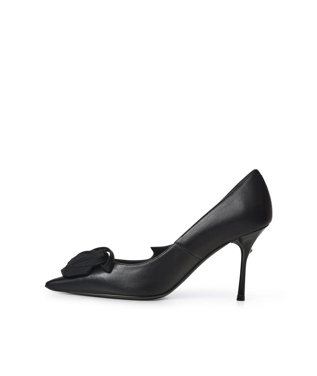 ROGER VIVIER Черные кожаные туфли, фото 3
