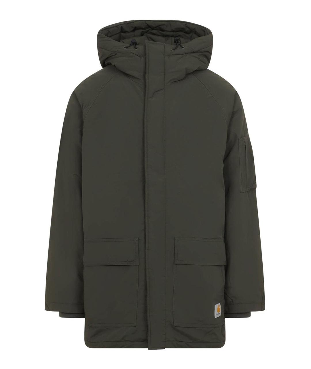 CARHARTT Зеленая нейлоновая парка, фото 1