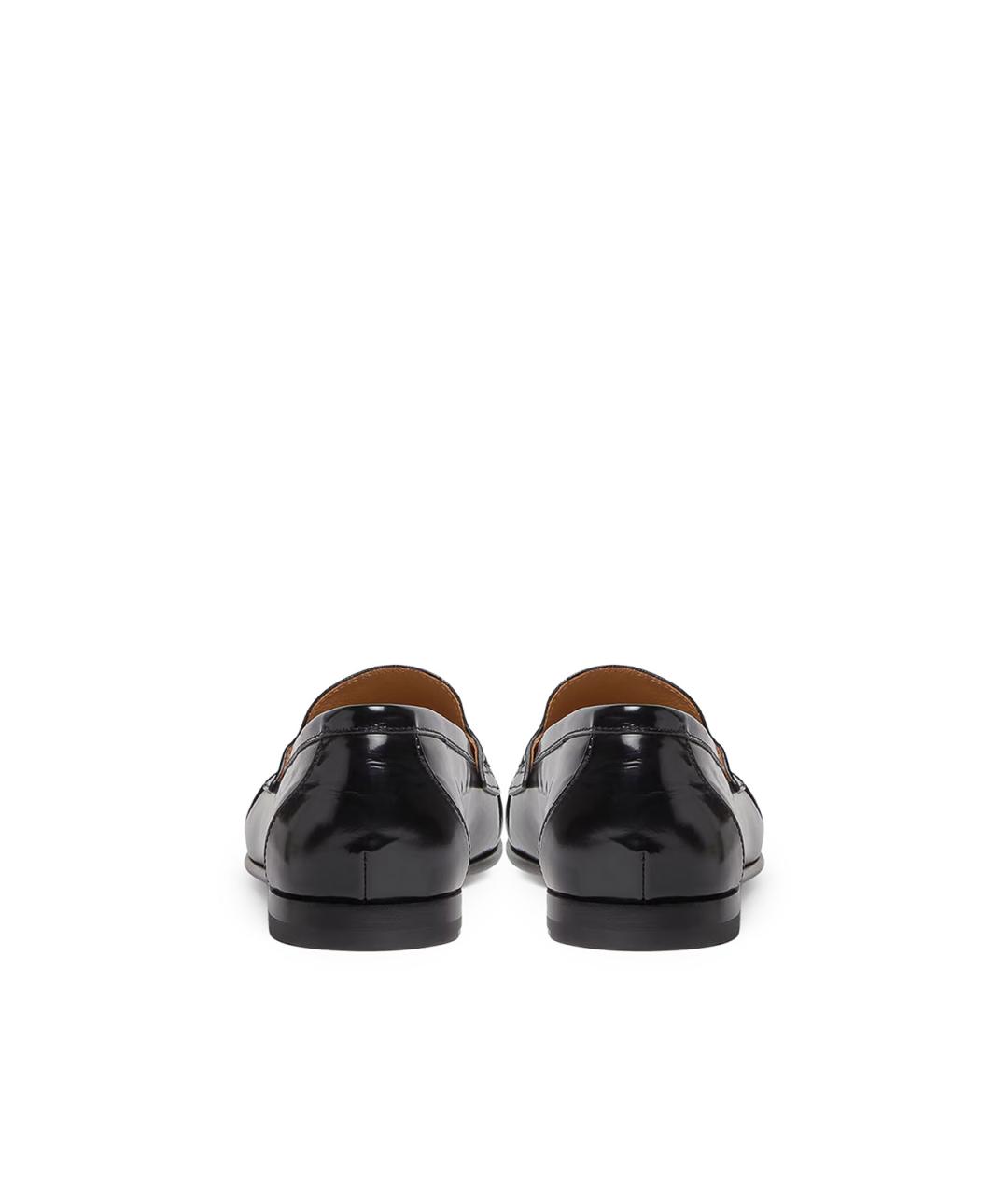 FENDI Черные лоферы из лакированной кожи, фото 2