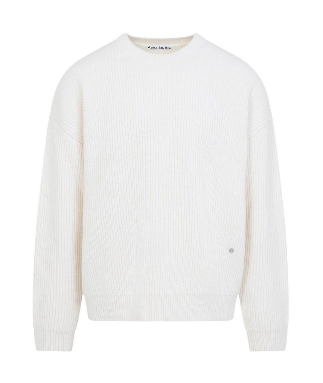ACNE STUDIOS Бежевый кашемировый джемпер / свитер, фото 1