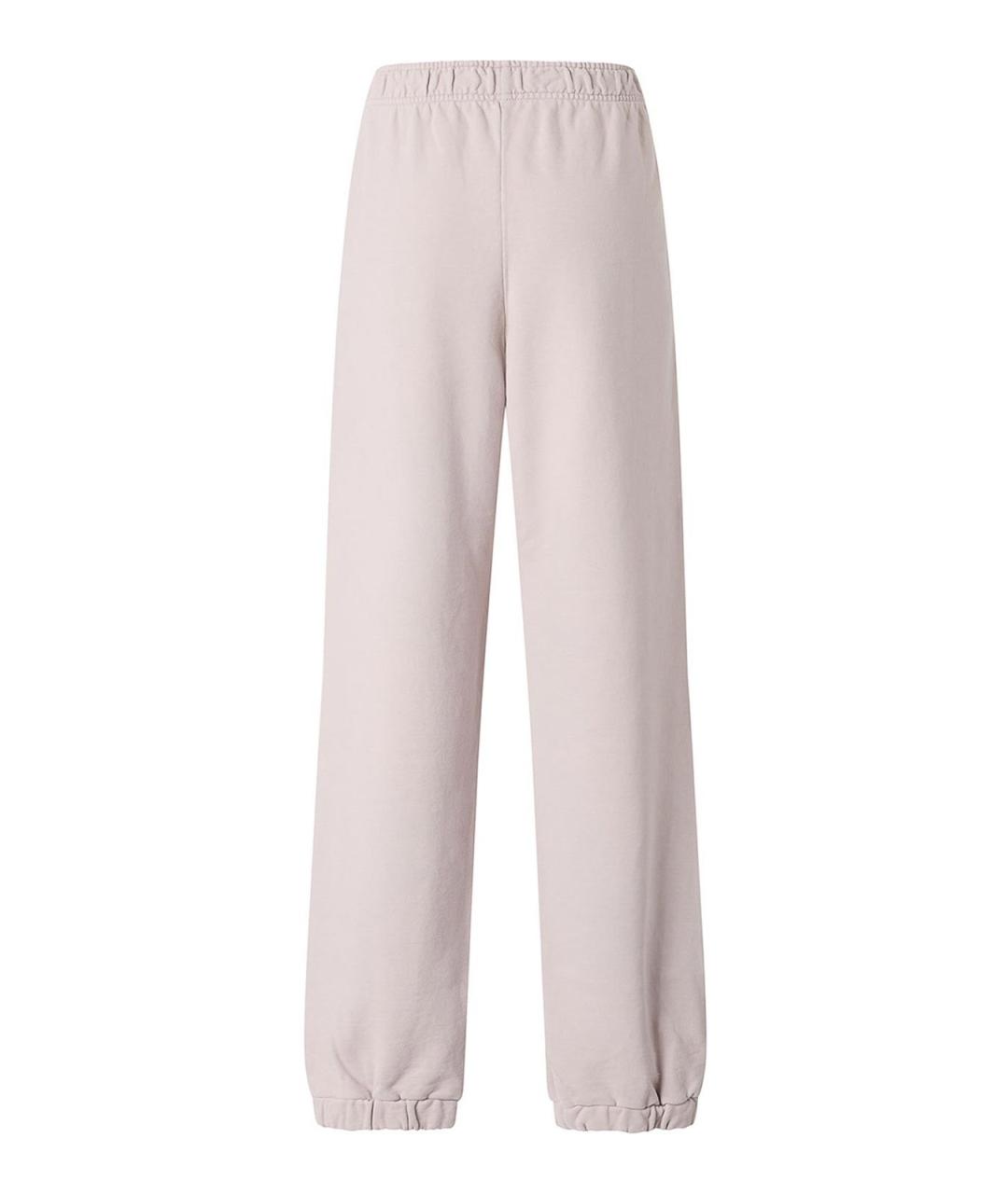 PINKO Розовые хлопковые спортивные брюки и шорты, фото 2